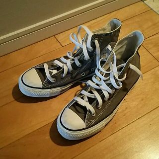 コンバース(CONVERSE)のコンバース  ハイカット  グレー(スニーカー)