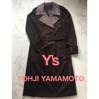 ワイズ(Y's)の【ほぼ未使用／送料無料】Y's ヨージヤマモト／ロングトレンチコート(トレンチコート)