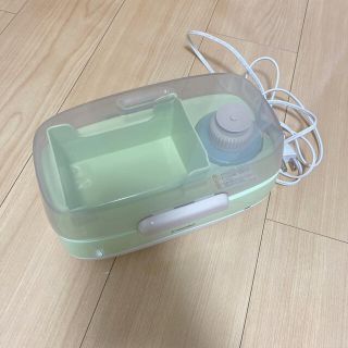 コンビ(combi)のコンビ　お湯でコットンおしりふき　パウダーグリーン(ベビーおしりふき)