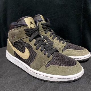 ナイキ(NIKE)のナイキ エアジョーダン1 Mid  24cm(スニーカー)