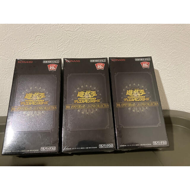 遊戯王 20th アニバーサリー レジェンドコレクション 7box ...