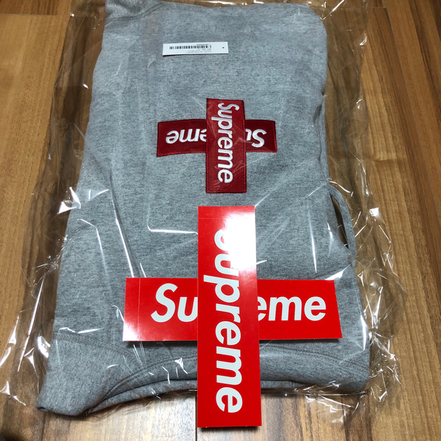 Sサイズ Supreme box logo cross hoodedメンズ