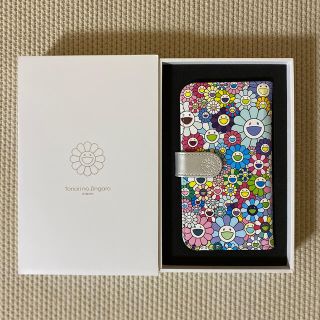 村上隆 Flower Flip Case Ｍサイズ iPhoneケース(iPhoneケース)