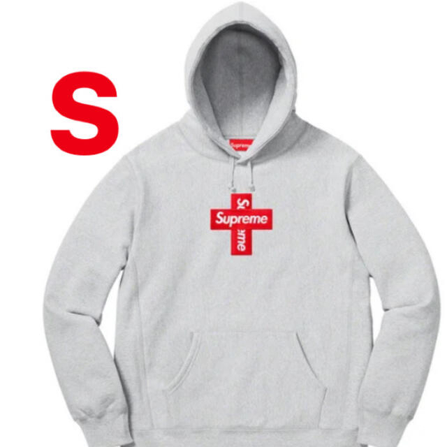 Supreme(シュプリーム)のsupreme cross box logo hoodie S サイズ メンズのトップス(パーカー)の商品写真