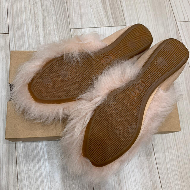 UGG W JEANIE FLUFF FLAT アグ バレエシューズ 1