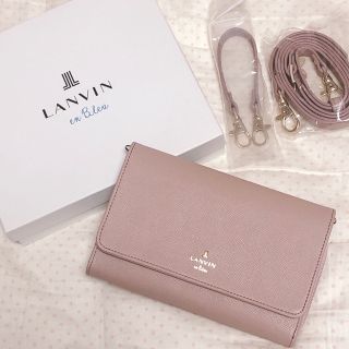 ランバンオンブルー(LANVIN en Bleu)のLANVIN ୨୧ 2wayマルチポーチ(ショルダーバッグ)