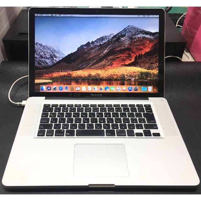 ノートPC MacBook Pro 2011 15inc i7 500G 4G A1286