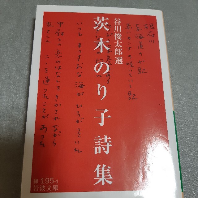 茨木のり子詩集 エンタメ/ホビーの本(文学/小説)の商品写真