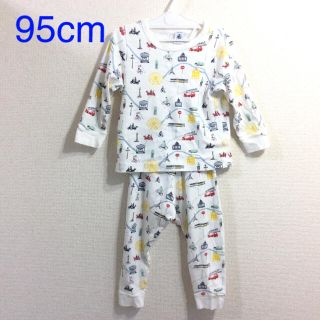 プチバトー(PETIT BATEAU)のプチバトー 95cm パジャマ上下 (b90-51)(パジャマ)