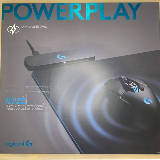 PlayStation4(プレイステーション4)の【tackey12さん】POWERPLAY ワイヤレス充電システム　マウスパッド スマホ/家電/カメラのPC/タブレット(PC周辺機器)の商品写真