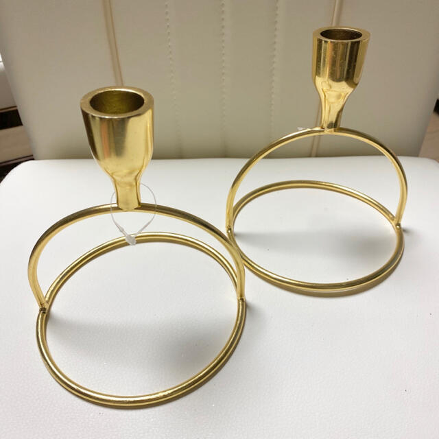 zarahome 壁掛け鏡 キャンドル立て