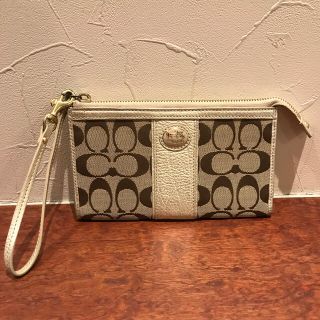 コーチ(COACH)のコーチ COACH 長財布 ビッグウォレット　ポーチ　used(財布)