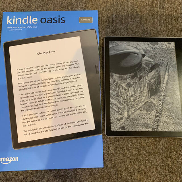 Kindle Oasis 色調調節ライト搭載 wifi 32GB 第10世代 - 電子ブック ...