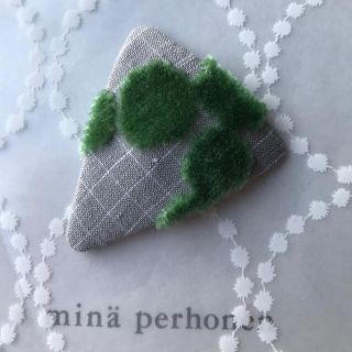 ミナペルホネン(mina perhonen)の【専用】三角パッチンピン ミナペルホネン ３点(ヘアアクセサリー)