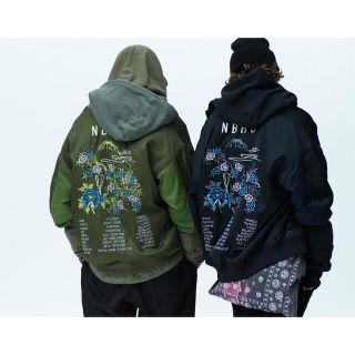 ネイバーフッド(NEIGHBORHOOD)のNeighborhood Souvenir rc-jkt L black 黒(スタジャン)