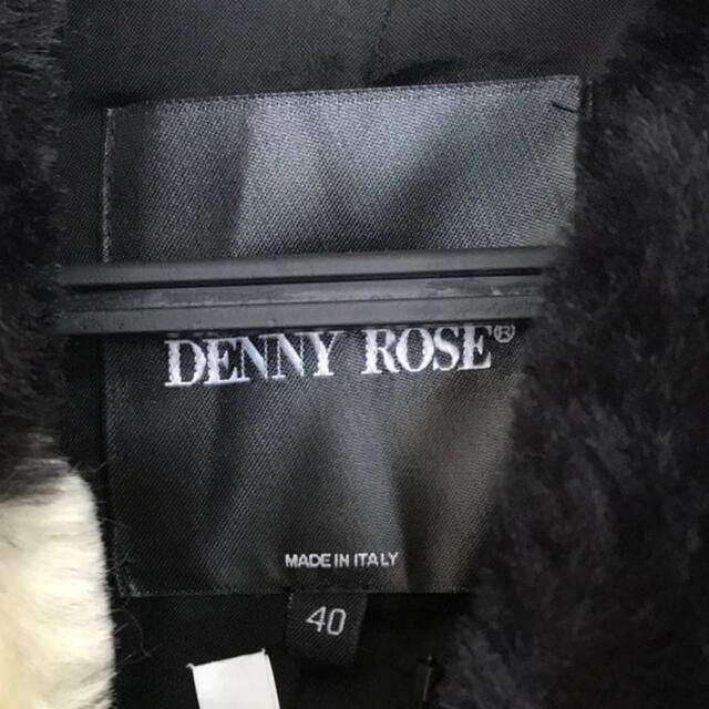 DENNYROSE(デニーローズ)のDENNY ROSE スタープリントエコファーコート　インポート レディースのジャケット/アウター(毛皮/ファーコート)の商品写真