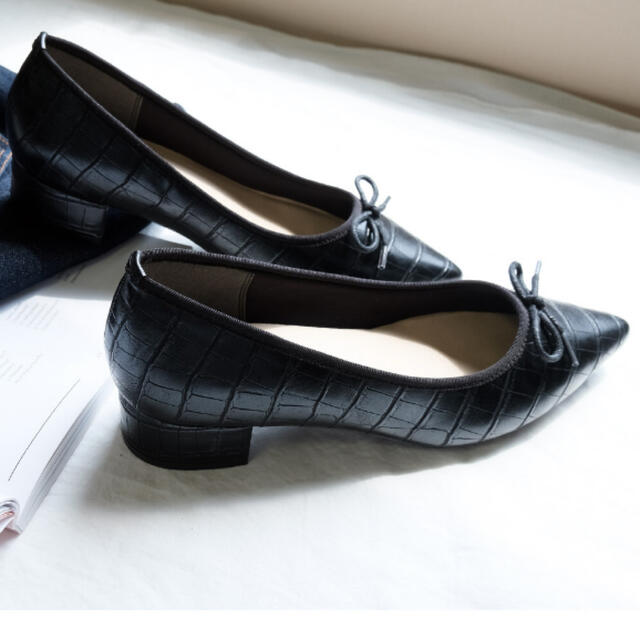 rienda(リエンダ)のローヒールパンプス レディースの靴/シューズ(ハイヒール/パンプス)の商品写真