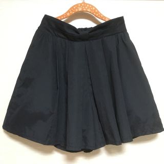 レピピアルマリオ(repipi armario)のレピピ アルマリオ 黒色 フレアパンツ キュロット M (パンツ/スパッツ)