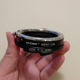 ライカ(LEICA)のK&F マウントアダプター KF-LM ソニーαA→ライカM(その他)