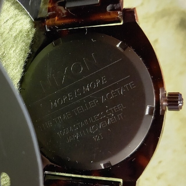 NIXON(ニクソン)の【専用】新品ﾆｸｿﾝ NIXON タイムテラーアセテート A327-1061 レディースのファッション小物(腕時計)の商品写真