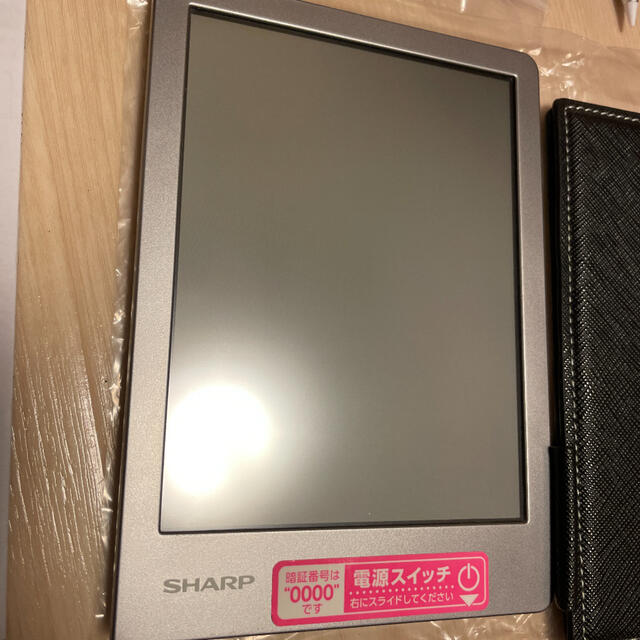 安価 シャープ 電子ノート ブラック系 WG-S50 店頭展示品