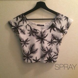 スプレイ(SpRay)のパームツリートップス(Tシャツ(半袖/袖なし))