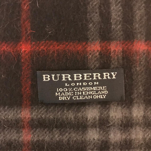 BURBERRY(バーバリー)のBURBERRY LONDON マフラー 100％CASHMERE レディースのファッション小物(マフラー/ショール)の商品写真