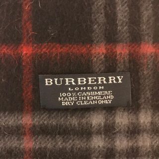 バーバリー(BURBERRY)のBURBERRY LONDON マフラー 100％CASHMERE(マフラー/ショール)