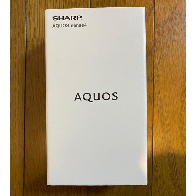 完全新品未開封 国内SIMフリー AQUOS sense4 ライトカッパー-