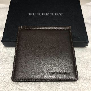 バーバリー(BURBERRY)のBURBERRY バーバリー　茶色　札入れ　マネークリップ(マネークリップ)