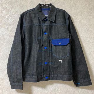 ステューシー(STUSSY)のstussy×Levi's  デニムジャケット　サイズXL(Gジャン/デニムジャケット)