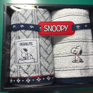 ニシカワ(西川)のSNOOPYタオルセット　新品　(タオル/バス用品)