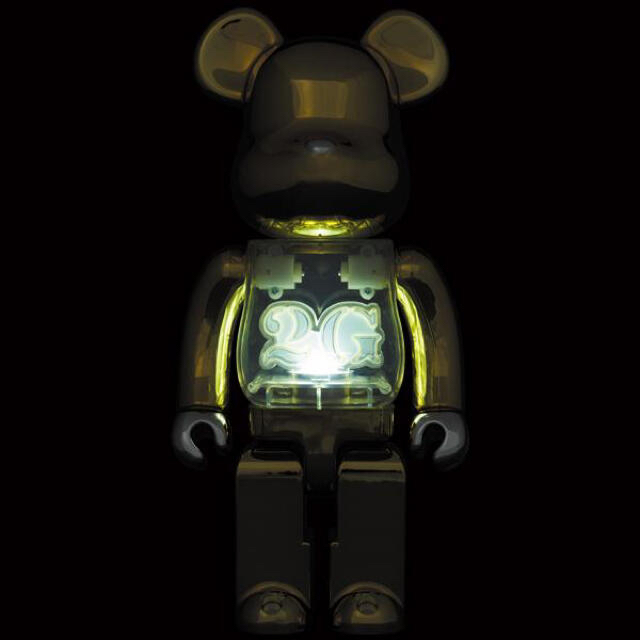 MEDICOM TOY(メディコムトイ)のBE@RBRICK 2G REVERSE 400％ ＆100% GOLD エンタメ/ホビーのフィギュア(その他)の商品写真