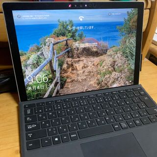 マイクロソフト(Microsoft)のSurface Pro 4 Microsoft 本体+キーボード+アダプター(ノートPC)