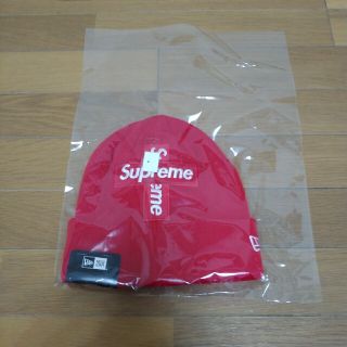 シュプリーム(Supreme)のSUPREME New Era® Cross Box Logo Beanie(ニット帽/ビーニー)