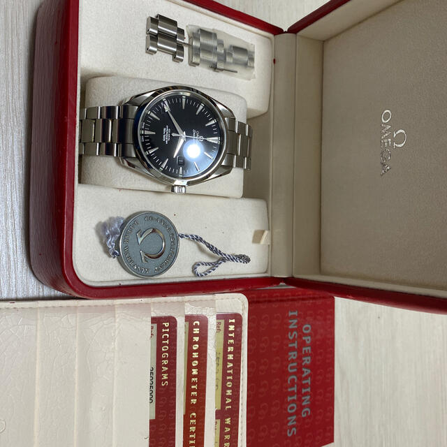 本物保証! OMEGA アクアテラ自動巻 Seamaster 【美品オメガ】OMEGA