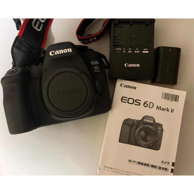 キヤノンCanon EOS 6D MARK II ボディ　超美品