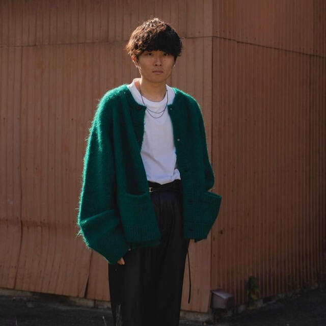 割引購入 【タニ】stein kid cardigan mohair カーディガン - www