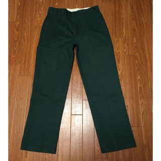 ディッキーズ(Dickies)のディッキーズ チノパン 874 緑 グリーン W34(チノパン)