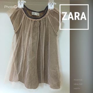 ザラ(ZARA)のka0様②  ZARAチュールドレスワンピ110(ワンピース)