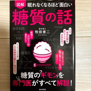 眠れなくなるほど面白い図解糖質の話(健康/医学)