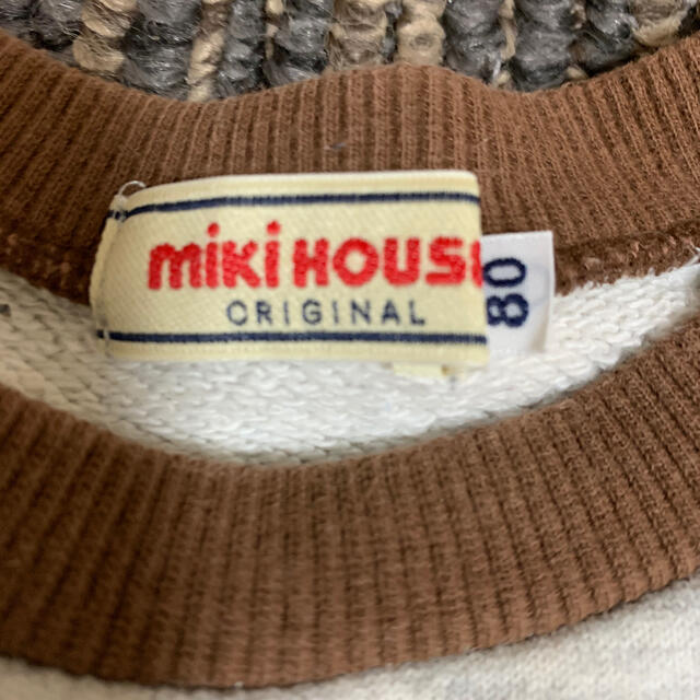 mikihouse(ミキハウス)のミキハウス　トレーナー キッズ/ベビー/マタニティのベビー服(~85cm)(トレーナー)の商品写真