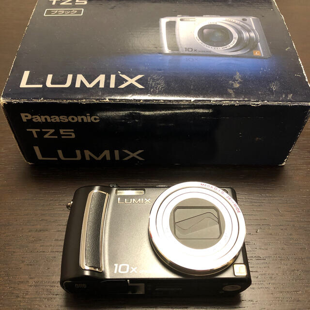 Panasonic デジカメ  デジタルカメラ TZ5 LUMIX 黒