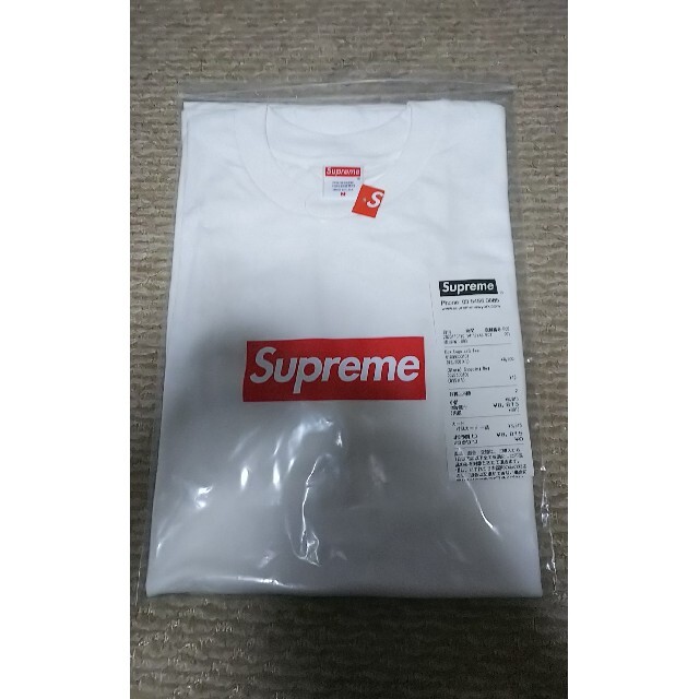 Supreme Box Logo L/S Tee   Mサイズ