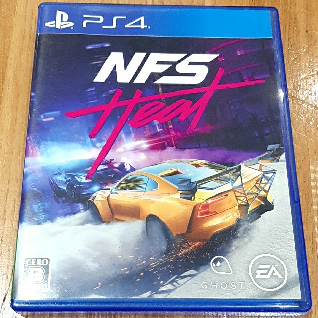 PlayStation4(プレイステーション4)のNEED FOR SPEED Heat ニードフォースピード ヒート PS4 エンタメ/ホビーのゲームソフト/ゲーム機本体(家庭用ゲームソフト)の商品写真