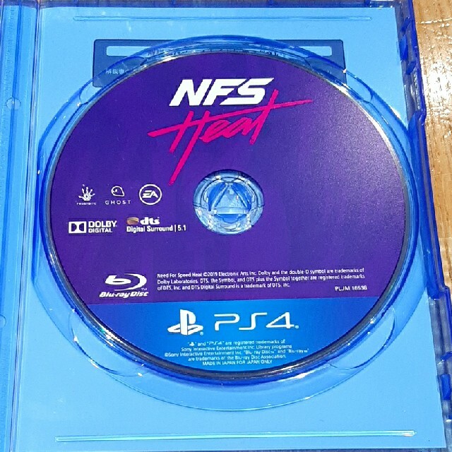 PlayStation4(プレイステーション4)のNEED FOR SPEED Heat ニードフォースピード ヒート PS4 エンタメ/ホビーのゲームソフト/ゲーム機本体(家庭用ゲームソフト)の商品写真