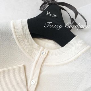 フォクシーグレースウールカーディガン　rene