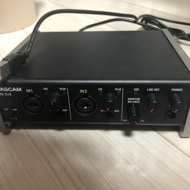 tascam オーディオインターフェースUS-2×2タスカム