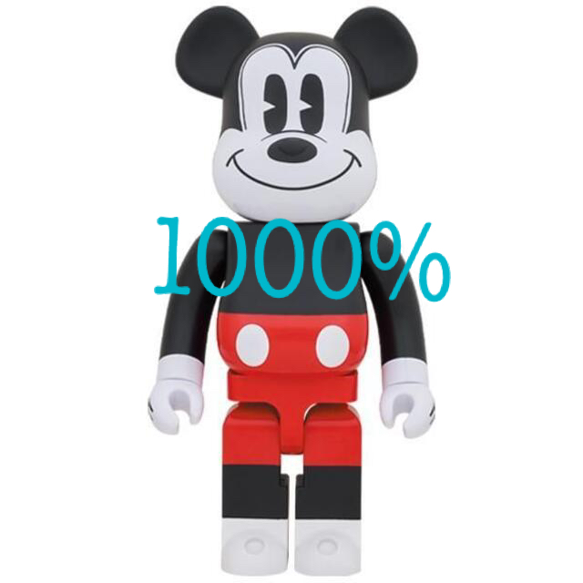 BE@RBRICK MICKEY MOUSE (R&W 2020 Ver.)