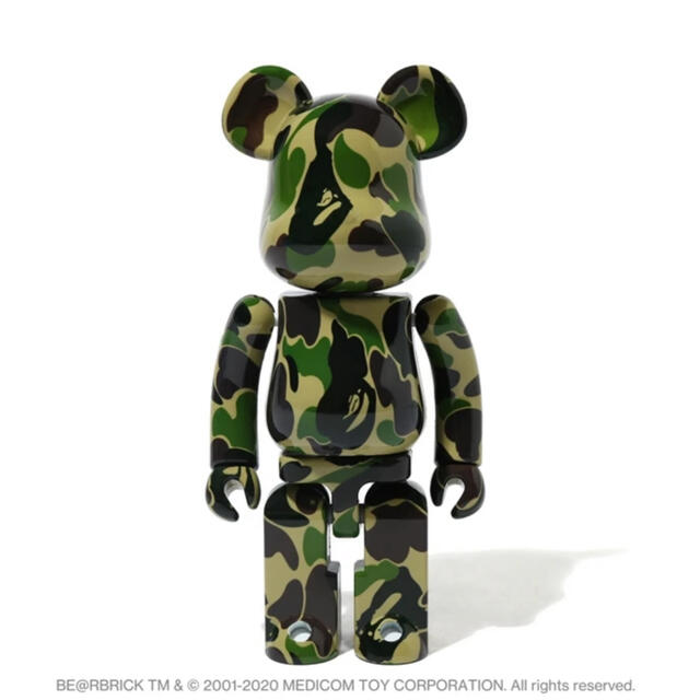 BAPE BE@RBRICK ABC CAMO  超合金 Green Camo